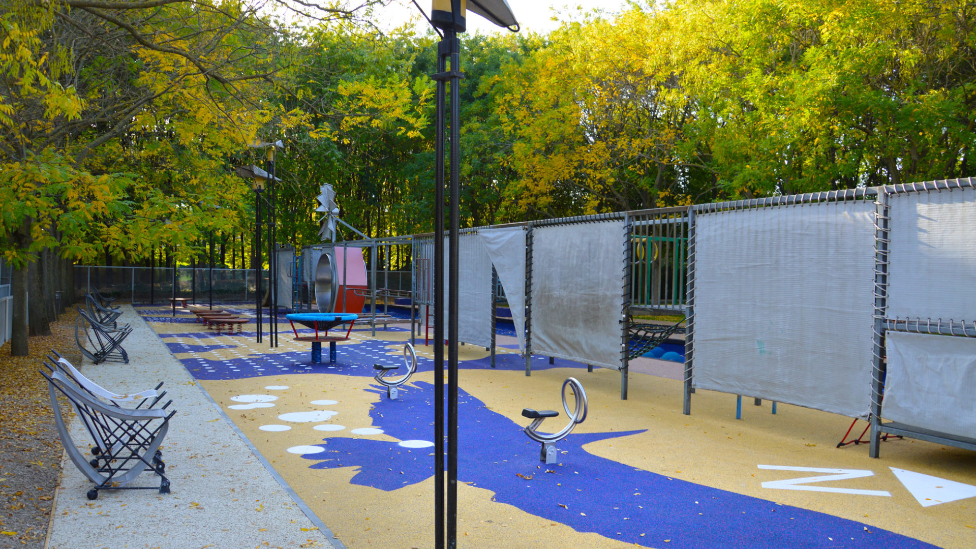 Aire de jeux du Jardin des Dunes et des Vents (La Villette - 75)