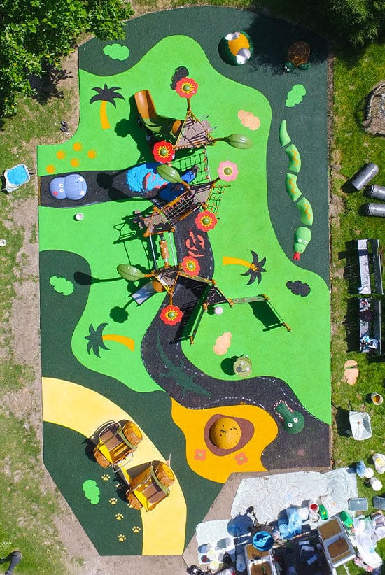 Aire de jeux du parc du dispensaire - Sartrouville