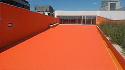 Terrasses et coursives en EPDM