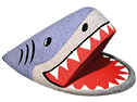 Requin 3D en EPDM pour aire de jeux thématique